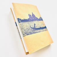 ブックカバー文庫(100枚)ベニス柄