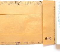 文庫サイズカバー(100枚)ニュースペーパー柄